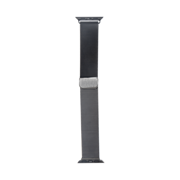 03C54B690D_A.png Milanese Loop Band For Apple Watch 42mm, 44mm, 45mm, 49mm Black Retail Box