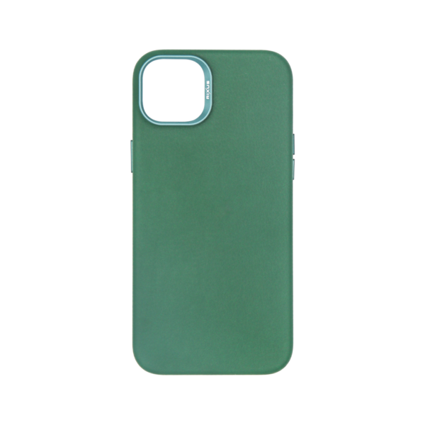 Rixus Classic 02 Case With MagSafe Compatible For Apple iPhone 15 Plus Green