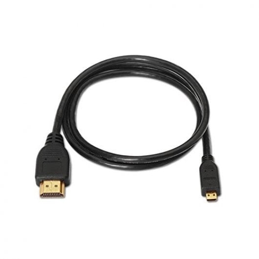 Nanocable Cabo Micro HDMI para HDMI de Alta Velocidade Macho/Macho 1.8m