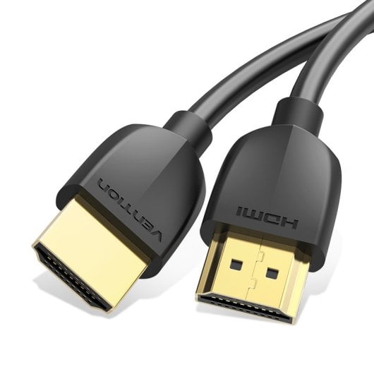 Cabo Vention HDMI 2.0 UltraHD 4K 18Gbps Macho-Macho 0,5m Preto