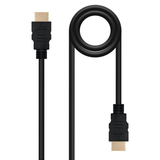 1214-cable-hdmi-nanocable-10151707-14-macho-macho-7m-24k-oro-4k-3d-negro-opiniones.jpg Cabo HDMI Nanocable 7m 10,2 Gbps 4K 3D Ethernet Preto Cabo HDMI Nanocable 7m 10,2 Gbps 4K 3D Ethernet Preto