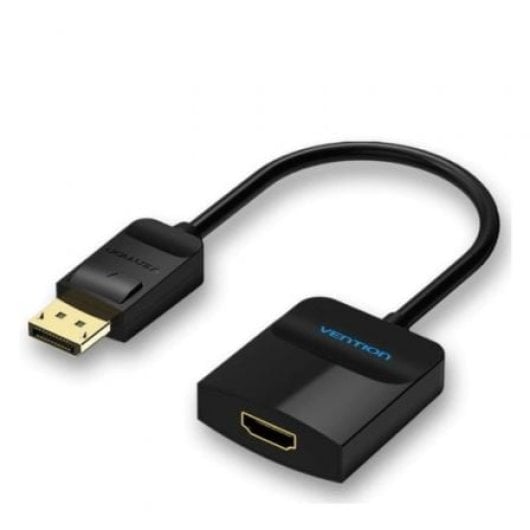 Conversor Vention HBGBB DisplayPort HDMI 1080P 15 cm Preto