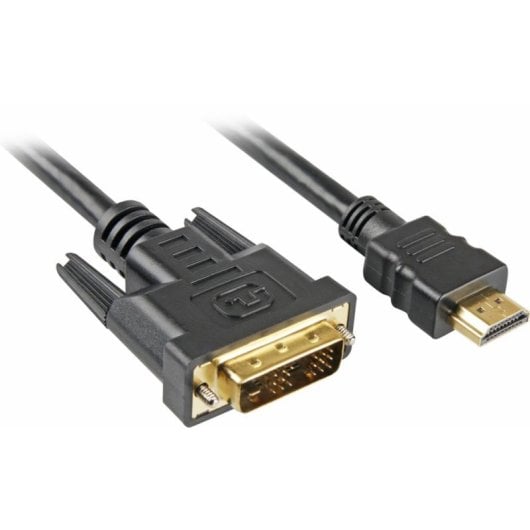 1239-adaptador-de-cable-de-video-sharkoon-5-m-hdmi-a-dvi-d-oro-negro-especificaciones.jpg Adaptador de cabo de vídeo Sharkoon 5 m HDMI a DVI-D ouro preto