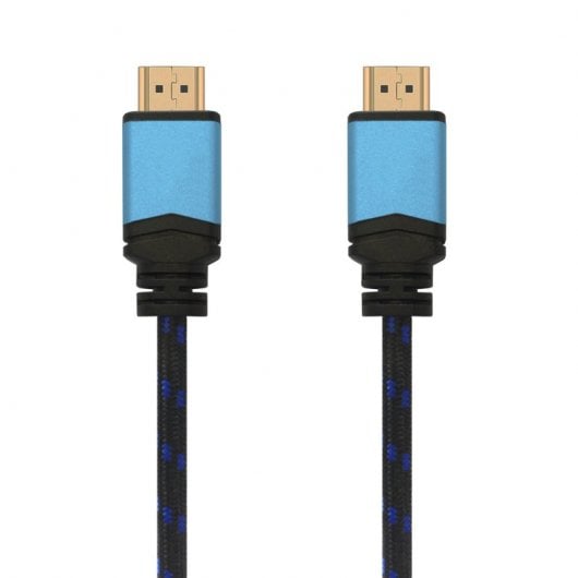 Aisens Cable HDMI 2.0 Premium 4K 60Hz 18Gbps Macho/Macho 3m Negro/Azul