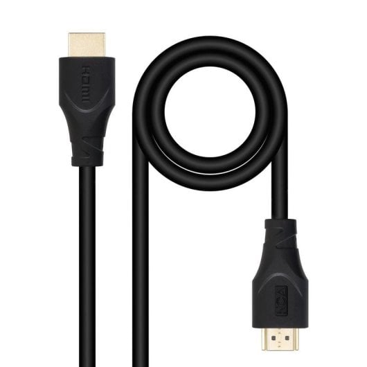 Cabo HDMI Nanocable 10.15.4705 5m Alta Velocidade Ethernet Ouro Preto