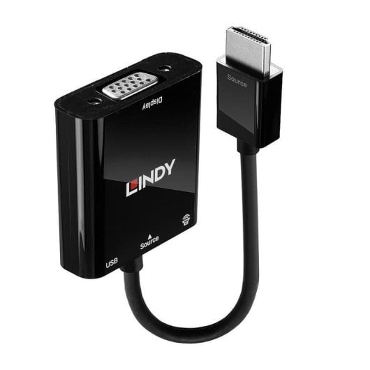 149-adaptador-de-cable-de-video-lindy-01-m-hdmi-a-vga-con-audio.jpg Adaptador de vídeo Lindy 0,1 m HDMI para VGA com áudio