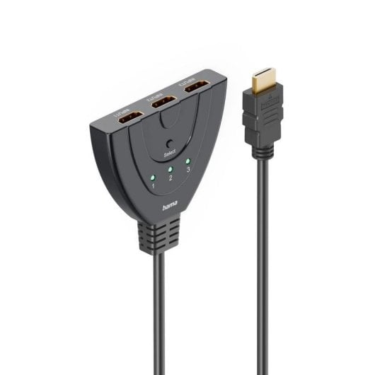 1635-conmutador-hdmi-hama-00205101-3x1-4k60hz-055m.jpg Comutador HDMI Hama 00205101 3x1 4K@60Hz 0,55m