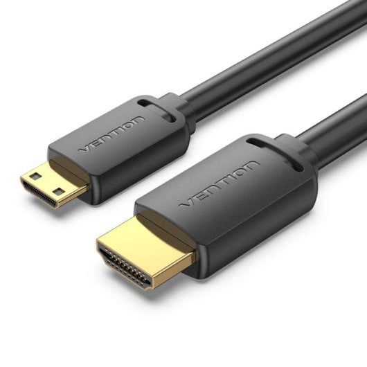 Cabo HDMI Vention AGHBG Macho Mini HDMI Macho 1,5m 18 Gbit/s Preto