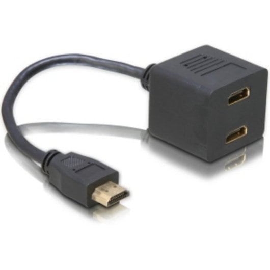 Splitter HDMI DeLOCK 1 macho a 2 fêmeas 0,2 m