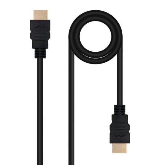 Nanocabo HDMI Cabo V2.0 4K 60Hz 18Gbps Macho/Macho 1m Preto