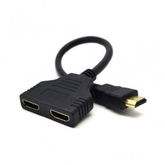 Cabo Gembird HDMI 2.0 a 2x HDMI 2.0 macho/fêmea preto