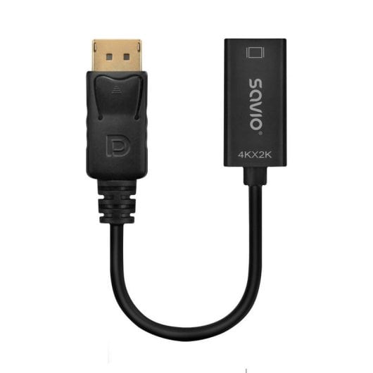 1967-adaptador-savio-ak-62-displayport-a-hdmi-02-m-4k.jpg Adaptador Savio AK-62 DisplayPort para HDMI 0,2 m 4K