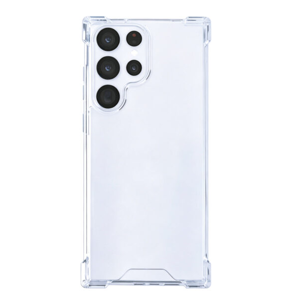 Rixus Anti-Burst Case For Samsung Galaxy S22 Ultra 5G Transparent