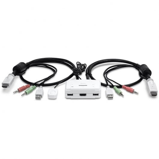 Trendnet TK-215i Conmutador KVM HDMI USB de 2 Puertos con Audio