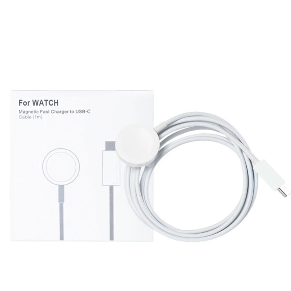 For Apple Watch Series Magnetic Charger To USB-C Cable 100cm White Retail Box