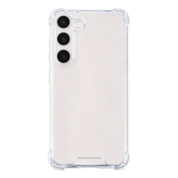 Rixus Anti-Burst Case For Samsung Galaxy S23 Transparent