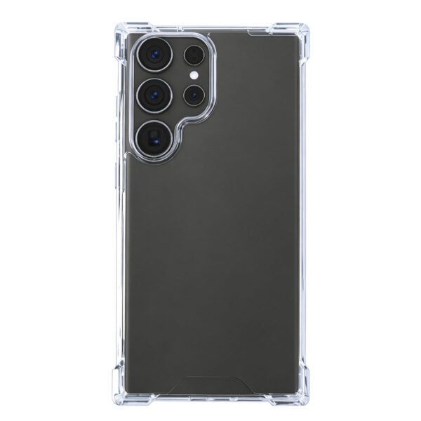 Rixus Anti-Burst Case For Samsung Galaxy S23 Ultra Transparent
