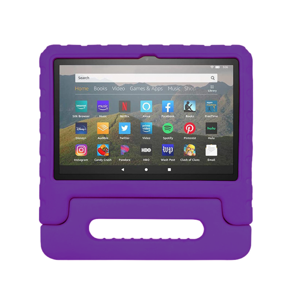 Rixus RXTC06 Tablet Kids Case For Apple iPad Mini 6 8.3 inch Purple