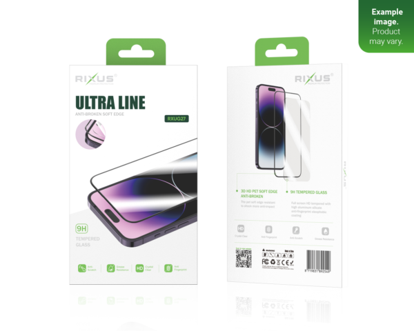 Rixus Clear HD Ultra Line Tempered Glass For Samsung Galaxy S23 Plus, S22 Plus