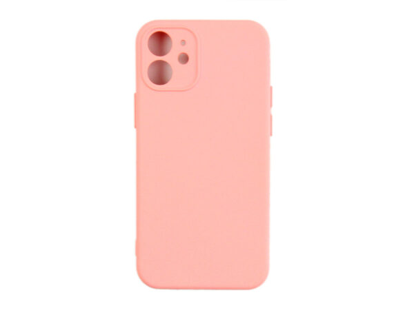 Rixus Soft TPU Phone Case For Apple iPhone 12 Mini Pink