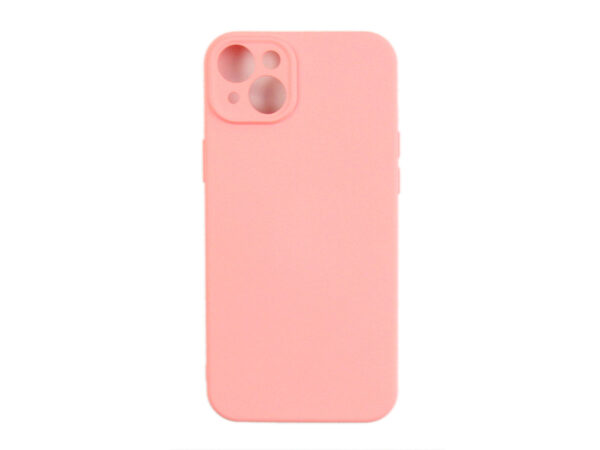 Rixus Soft TPU Phone Case For Apple iPhone 14 Plus Pink