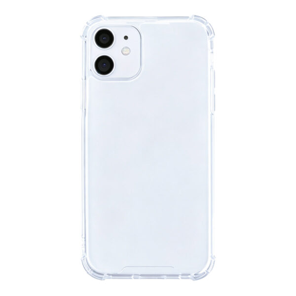 Rixus Anti-Burst Case For Apple iPhone 12 Mini Transparent