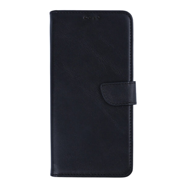 Rixus Bookcase For Google Pixel 6A Black