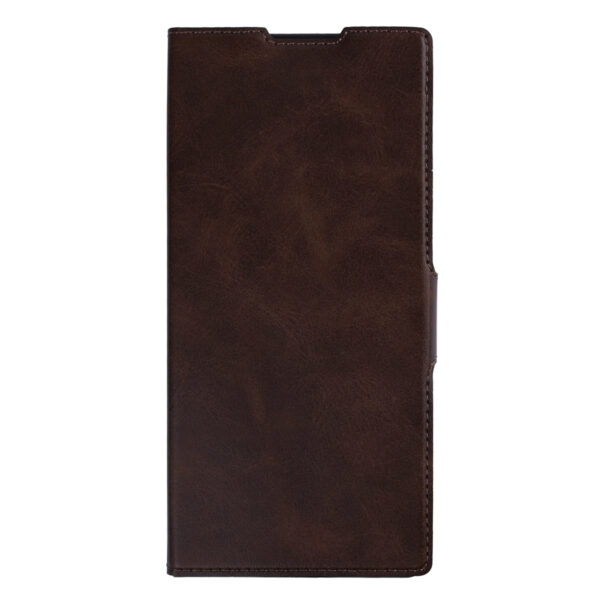 90000810213_A.jpg Rixus Wallet Case With Pen Holder For Samsung Galaxy Z Fold 7 Brown