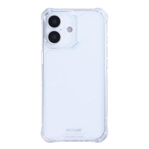 Rixus Armor-X Anti Shock Case For Apple iPhone 17 Transparent