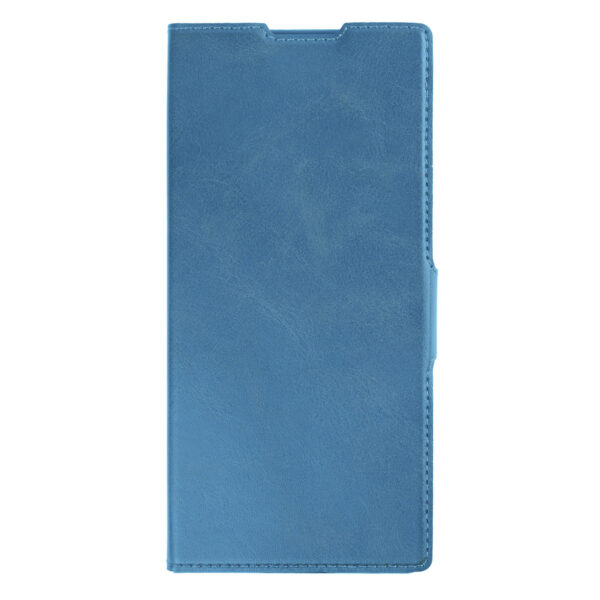 Rixus Wallet Case With Pen Holder For Samsung Galaxy Z Fold 7 Sierra Blue