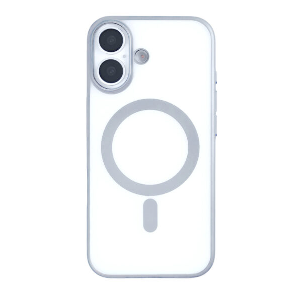 Rixus Instinct Mag Case For Apple iPhone 17 Silver