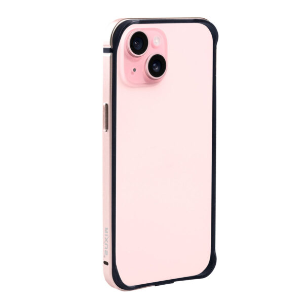 90000810771_B.jpg Rixus Crash Guard Case For Apple iPhone 15 Pink