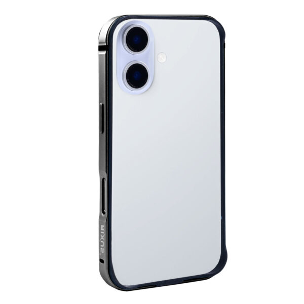 Rixus Crash Guard Case For Apple iPhone 17 Titanium Black