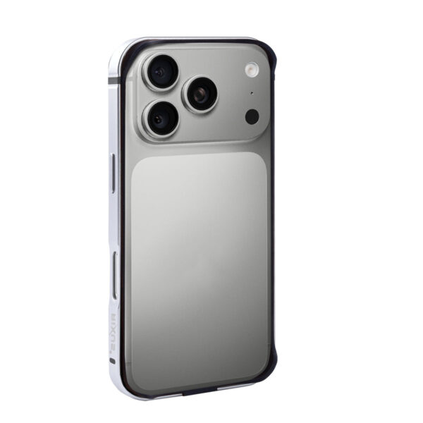 Rixus Crash Guard Case For Apple iPhone 17 Pro Silver