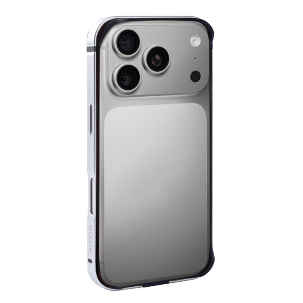 Rixus Crash Guard Case For Apple iPhone 17 Pro Max Silver