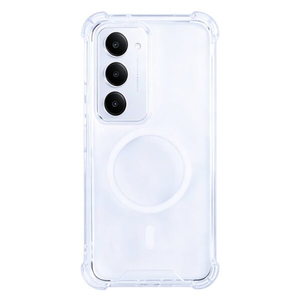 Rixus Anti-Burst Case With MagSafe Compatible For Xiaomi Redmi 15 Transparent