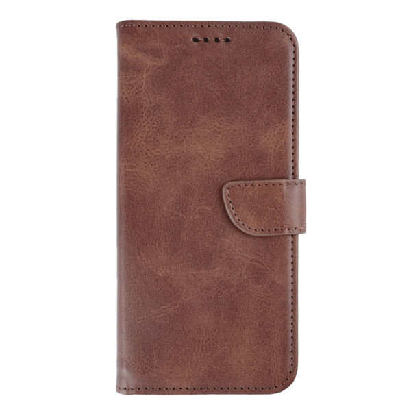 Rixus Bookcase For Xiaomi 17 Pro Max Brown