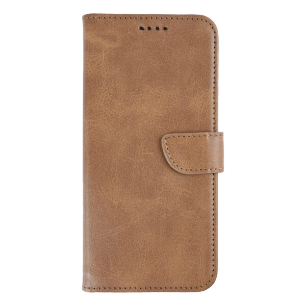 Rixus Bookcase For Xiaomi 17 Pro Max Light Brown