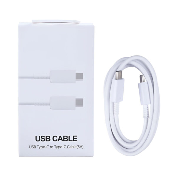 Samsung USB-C Data Cable 100cm 5A White Retail Box