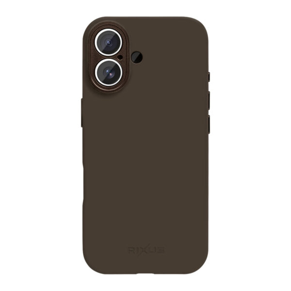 Rixus ProShield Case For Apple iPhone 16 Dark Brown