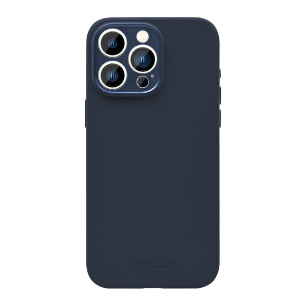 Rixus ProShield Case For Apple iPhone 15 Pro Max Dark Blue