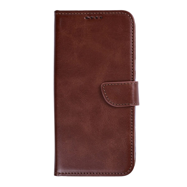 Rixus Bookcase For Google Pixel 11 Pro Brown
