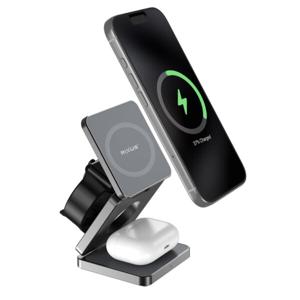 90000812530_A.jpg Rixus RXWC01 3 in 1 Wireless Charger Stand 25W