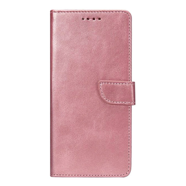 Rixus Bookcase For Apple iPhone 17 Pro, 18 Pro Pink