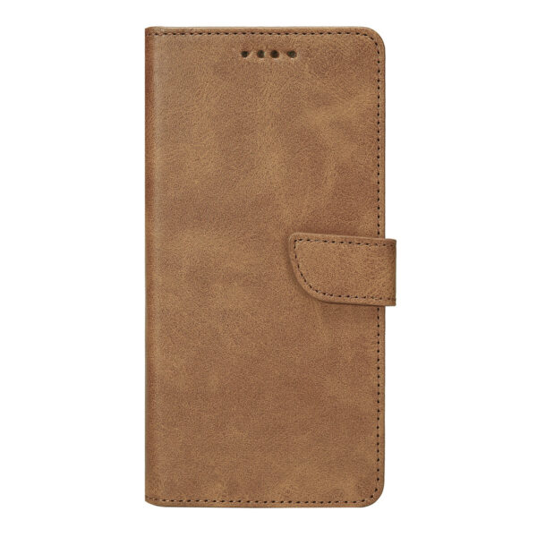 90000812662_A.jpg Rixus Bookcase For Apple iPhone 17 Pro, 18 Pro Light Brown