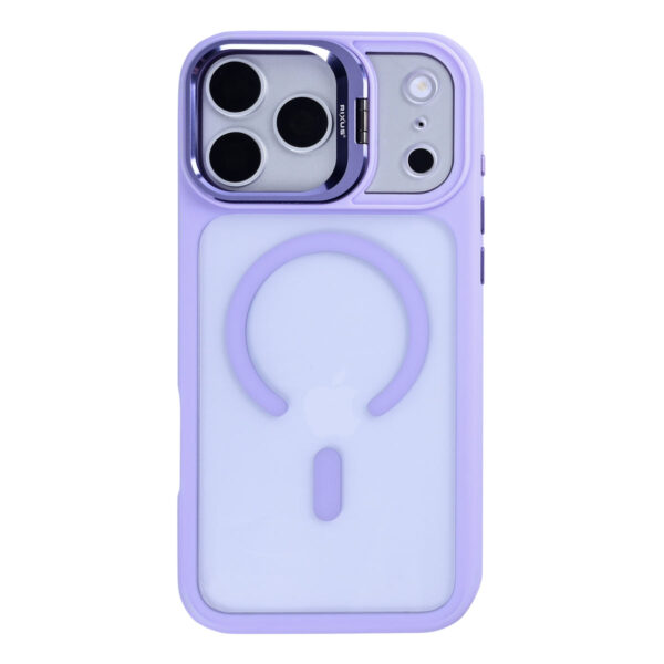 Rixus Classic 03 Case With MagSafe Compatible For Apple iPhone 17 Pro, 18 Pro Light Purple