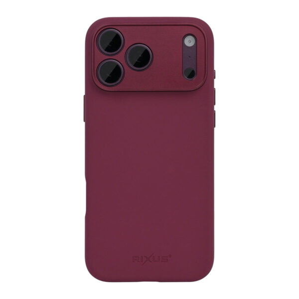Rixus ProShield Case For Apple iPhone 17 Pro, 18 Pro Burgundy