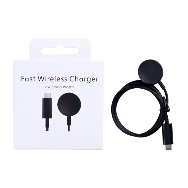 Samsung Watch USB-C Wireless Charger 3W Black Retail Box