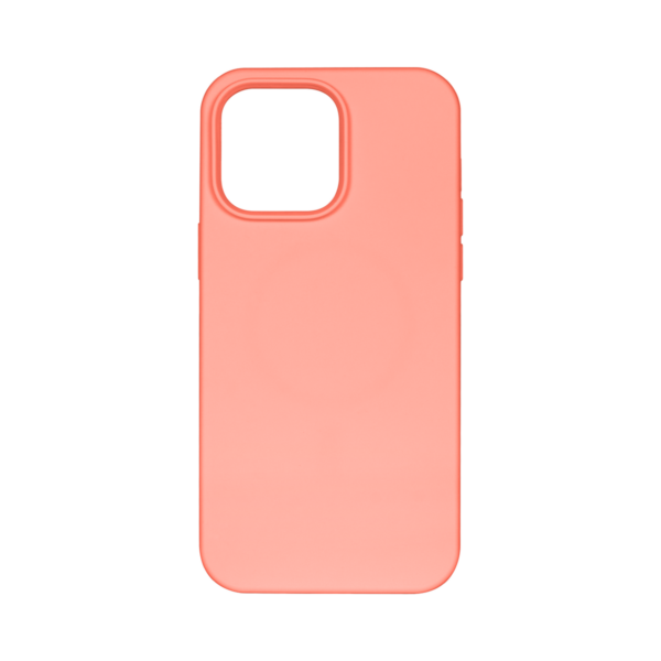 Rixus Soft TPU Phone Case With MagSafe Compatible For Apple iPhone 13 Pro Max Pink