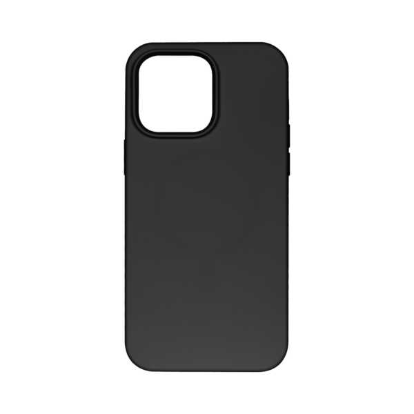 Rixus Soft TPU Phone Case With MagSafe Compatible For Apple iPhone 14 Plus Black